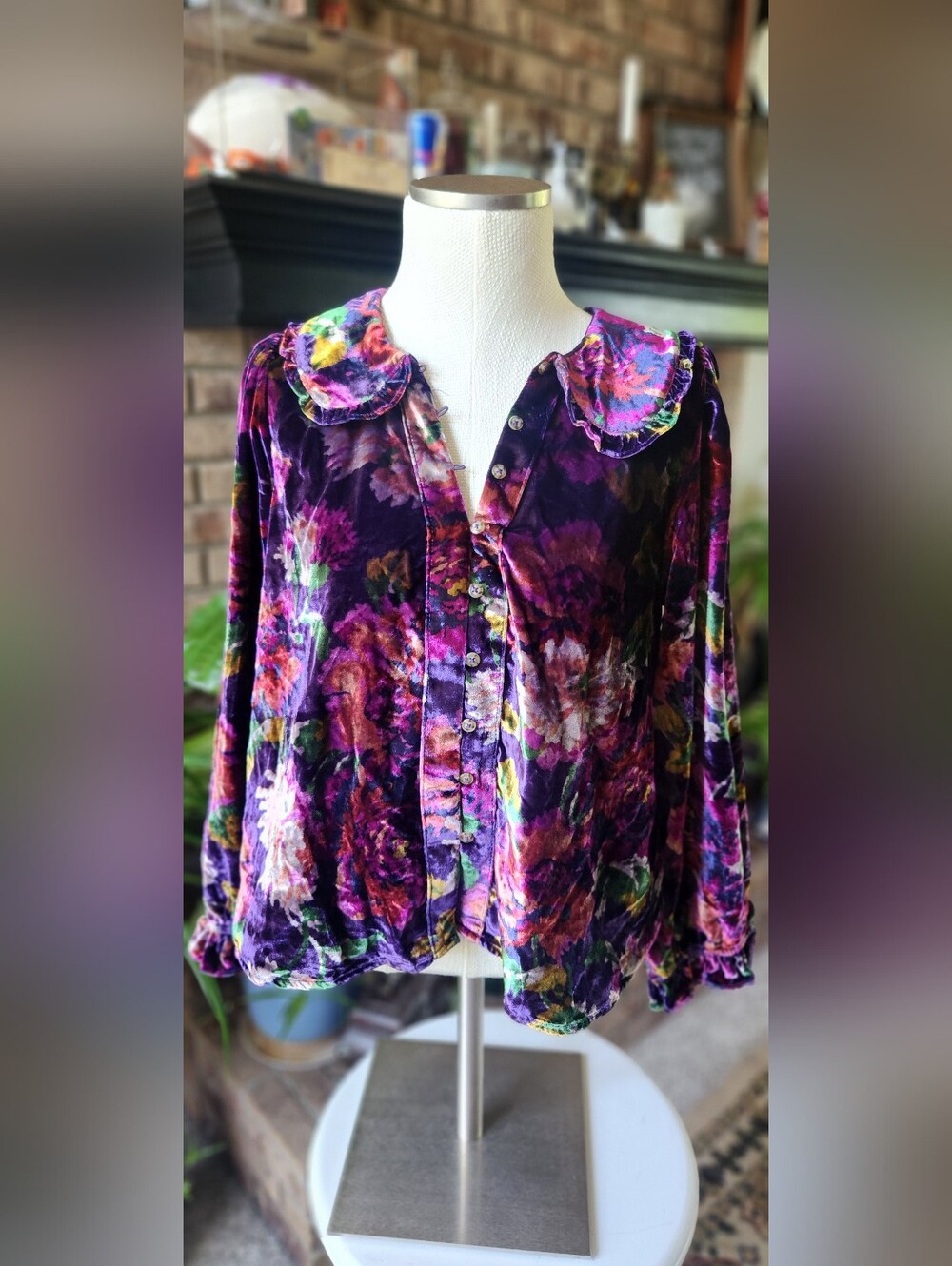 Anthropologie Pilcro Keira blouse